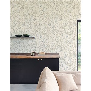 Borastapeter|Tapete romantisch vintage floral grün beige|Romantisch 2