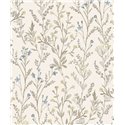Grandeco|Papier peint romantique petites fleurs blanches|Romantique