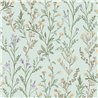 Grandeco|Papier peint romantique petites fleurs vert d'eau|Papier Peint