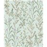 Grandeco|Papier peint romantique petites fleurs vert d'eau|Papier Peint