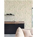 Grandeco|Papier peint romantique petites fleurs beige sable|Romantique