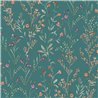 Grandeco|Romantic small flowers green wallpaper|Wallpaper