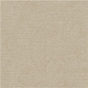 Grandeco|Modern ethnic circles light beige wallpaper|Wallpaper