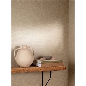 Grandeco|Modern ethnic circles light beige wallpaper|Wallpaper 2
