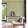 Grandeco|Green palm leaves tropical color wallpaper|Tropical