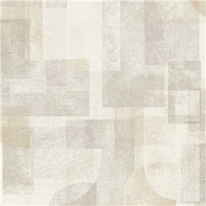 Erismann|Elegante zeitgenössische Tapete beige und gold|Tapeten