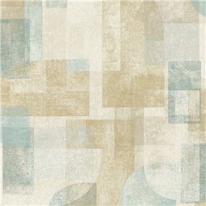 Caselio|Light blue wall effect wallpaper|Wallpaper