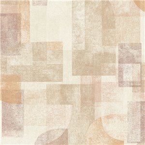 Grandeco|Beige geometrische Formen Tapete|Geometrisch