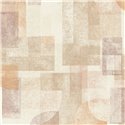 Grandeco|Geometrische Formen Braun und Orange Tapete|Geometrisch