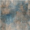 Grandeco|Betonimitation mit blauen Schalen Tapete|Industriell