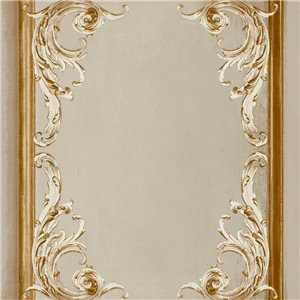 Grandeco|Betonimitation mit blauen Schalen Tapete|Industriell
