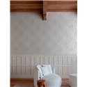 Grandeco|Ornamentaler Damast Beiger klassischer Stil Tapete|Damast