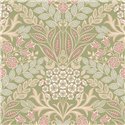 Grandeco|Papier peint floral vert style boho|Floral