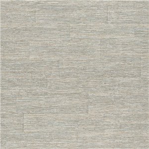 Elitis|Dark brown natural fibre-effect wallpaper|Raffia Imitation