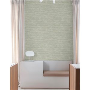 Grandeco|Papier peint en fibre naturelle, jute beige style scandinave|Imitation Raphia 2