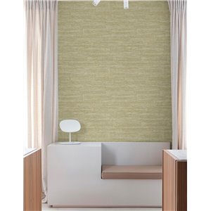 Grandeco|Geometrisches Raute-Muster Tapete Beige|Raffiaimitation 2