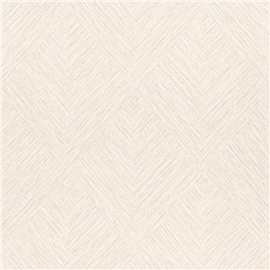 Versace|Baroque wallpaper with floral circles in beige and white|Wallpaper