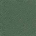Grandeco|Geometric diamond pattern green wallpaper|Raffia Imitation