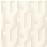 Grandeco|Papier peint moderne minimaliste blanc|Géométrique