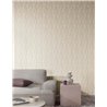 Grandeco|Papier peint moderne minimaliste blanc|Géométrique