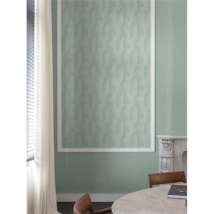 Grandeco|Papier peint moderne minimaliste gris|Géométrique