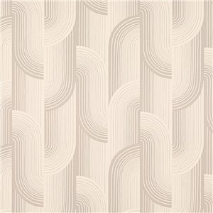 Grandeco|Modern minimalist gray wallpaper|Geometric