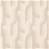 Grandeco|Papier peint moderne minimaliste gris beige|Géométrique