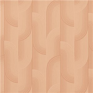 Casadeco|Tapete Vanillebeige mit Vintage-Effekt|Tapeten