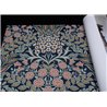 Grandeco|Papel pintado floral azul estilo boho|Floral