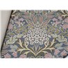 Grandeco|Boho-style blue floral wallpaper|Floral