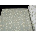 Grandeco|Romantic wallpaper: small green flowers|Floral