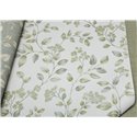 Grandeco|Romantic wallpaper: small white and green flowers|Wallpaper