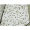 Grandeco|Papier peint romantique : petites fleurs blanches et vertes|Papier Peint