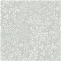 Grandeco|Scandinavian-style floral blue wallpaper|Floral