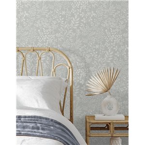 Borastapeter|Papier peint floral romantique petites fleurs blanc|Romantique 2