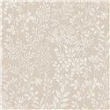 Grandeco|Papier peint floral style scandinave beige|Floral