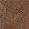 Grandeco|Papier peint rustique bûches de bois|Imitation Bois