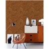 Grandeco|Papel pintado rústico troncos madera cortada|Imitacion Madera