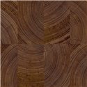 Grandeco|Papier peint bûches de bois marron foncé rustique|Imitation Bois