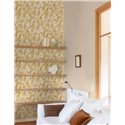 Grandeco|Papier peint botanique illustration florale beige|Floral