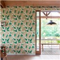Grandeco|Art Deco geometrische Tapete Beige und Grün|Geometrisch