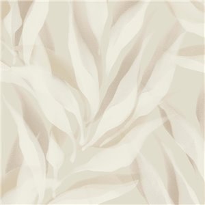 Pip Studio|Papier peint romantique avec fleurs et animaux sur fond marron|Papier Peint