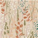 Grandeco|Skandinavische Blumentapete Beige Aquarell|Blumen