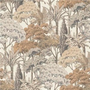 Borastapeter|Papier peint floral roseraie grimpante romantique|Papier Peint