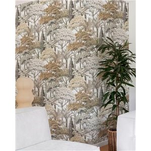 As Creation|White Nordic style flower wallpaper|Wallpaper 2