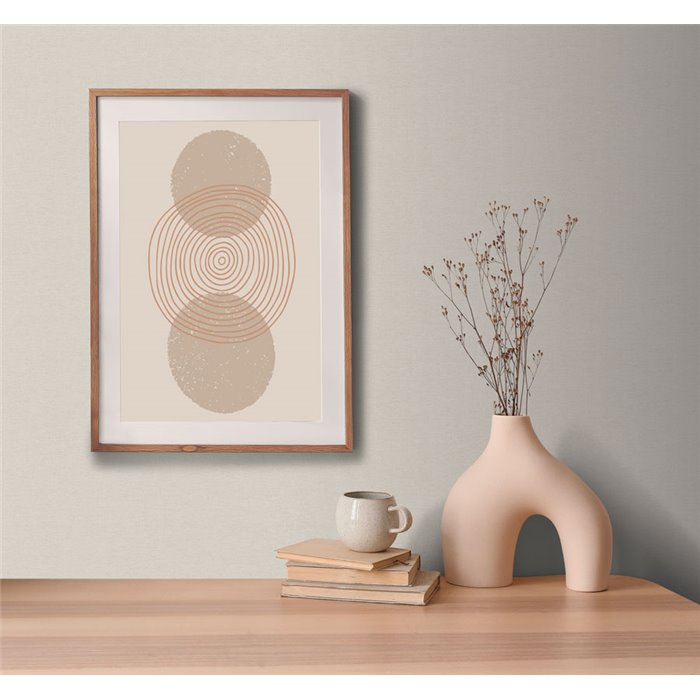 Papeldecor|Papel pintado efecto textil beige|Colores Lisos