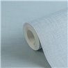Papeldecor|Textile effect wallpaper light blue|Solid Colors