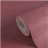 Papeldecor|Textile effect wallpaper red|Solid Colors