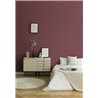Papeldecor|Textile effect wallpaper red|Solid Colors