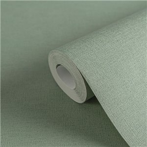 Papeldecor|Textile effect wallpaper turquoise|Solid Colors